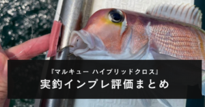 【実釣インプレ】マルキュー ハイブリッドクロスを使った感想【生オキアミより釣れる…!】