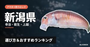 【2026年】新潟県のアマダイ釣り用ロッドの選び方＆おすすめランキング【寺泊・能生・上越エリア】