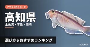 【2026年】高知県のアマダイ釣り用ロッドの選び方＆おすすめランキング【土佐湾・宇佐・須崎エリア】